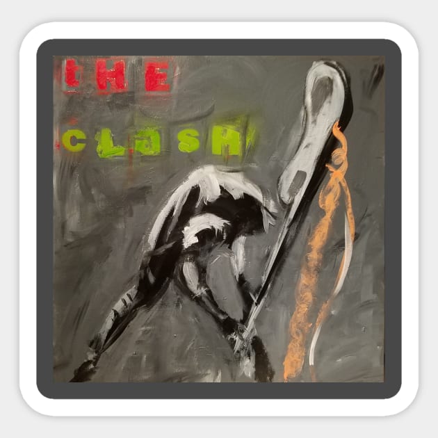 The Clash Sticker by scoop16